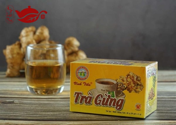 Trà gừng túi lọc - Hỷ Lạc Trà